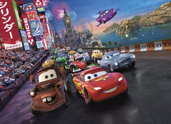 Wandsticker „Cars Friends“ von Komar | Disney