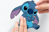 Disney Stitch and Angel Happy