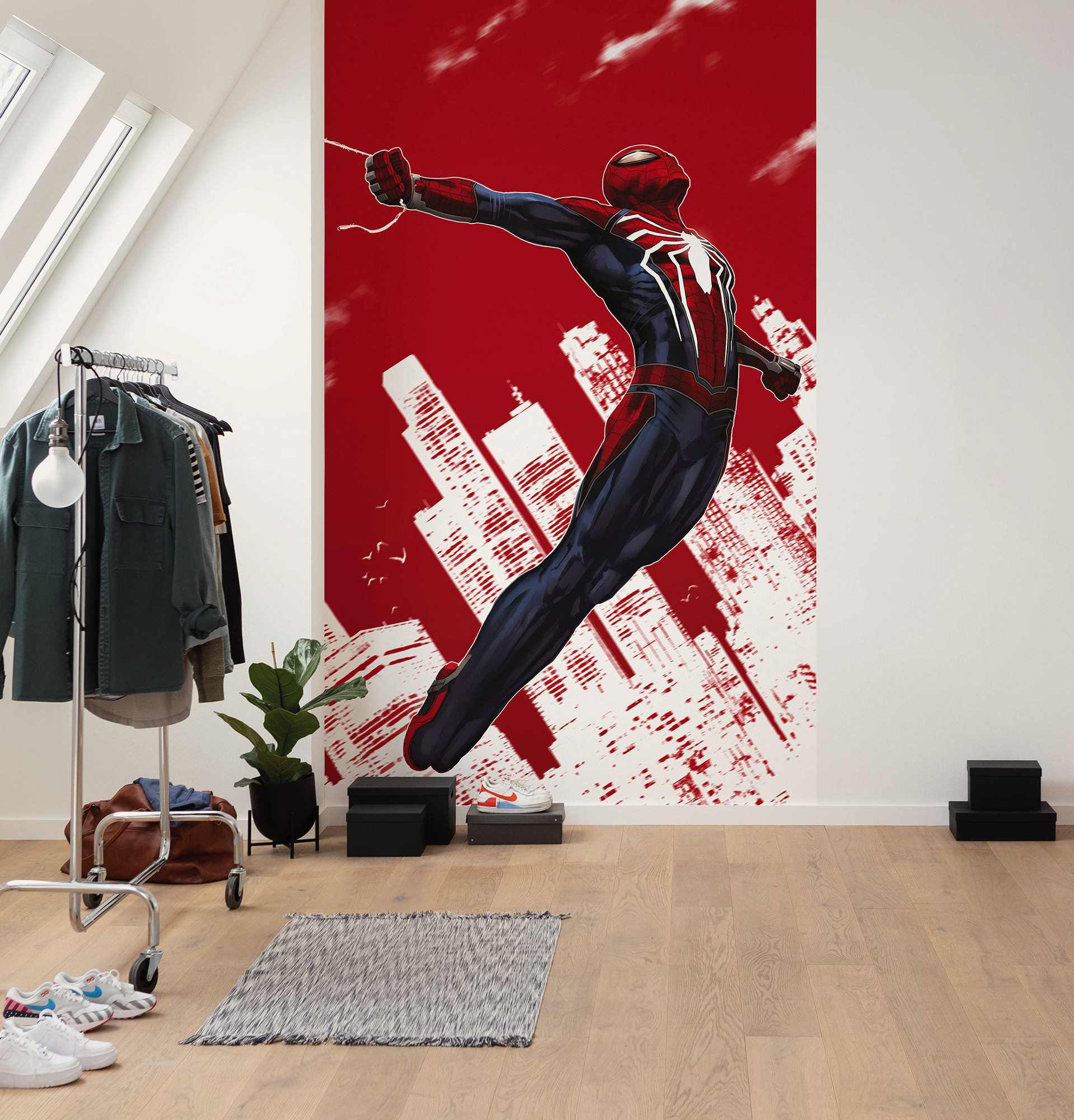 Marvel Spider-Man Red Swing