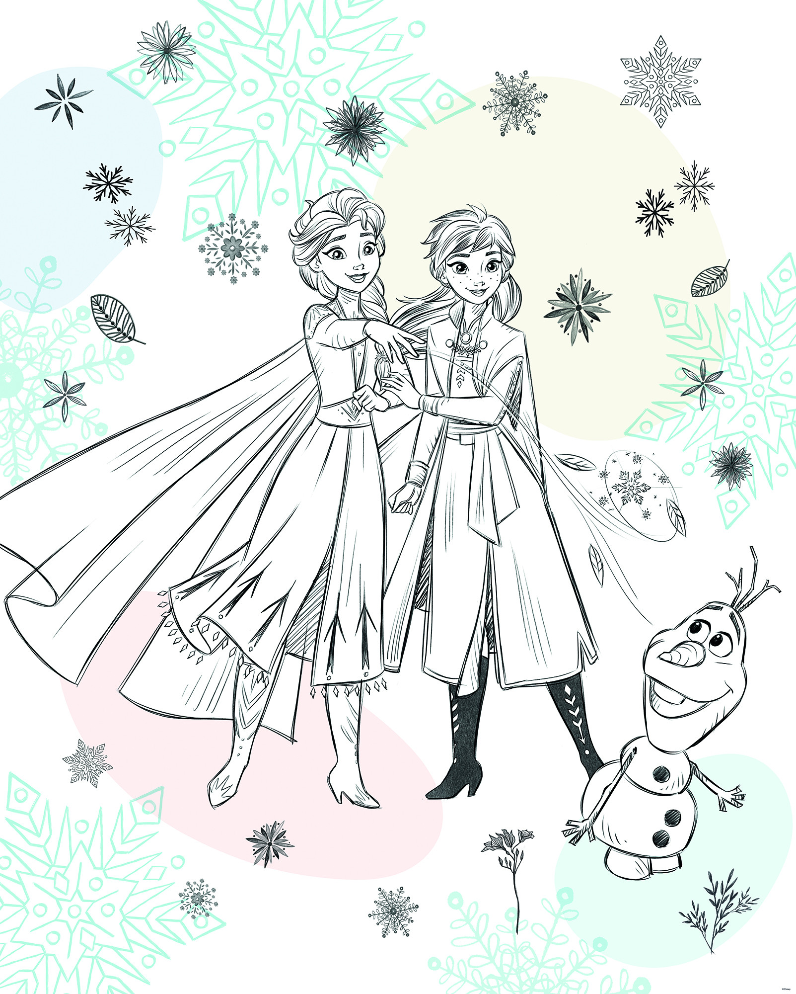 Disney Frozen Sketch Sisters